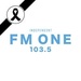 FM ONE 103.5 Logo