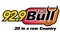 92.9 The Bull - KMXN Logo