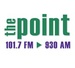 101.7 The Point - WHON Logo