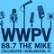 92.5 The Mike - WWPV-LP Logo