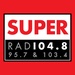 Super Rad104.8 - FM 95.7 Logo