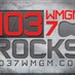 ROCKS 103.7 - WMGM Logo