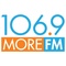 More FM 106.9 - KRNO Logo