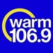 Warm 106.9 - KRWM Logo