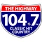 Highway 104.7 - WJSH Logo