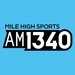 Mile High Sports 1340 & 104.7 FM - KDCO Logo