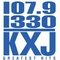 KXJ 1330/93.3 - KXXJ Logo