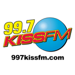 99.7 Kiss FM - WXAJ Logo