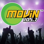 Movin 105.7 - KMVN Logo