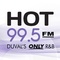 HOT 99.5 - W258CN Logo