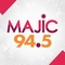 Majic 94.5 - KZMJ Logo