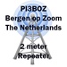 PI3BOZ 145.625 MHz Bergen op Zoom Repeater Logo