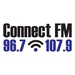 Connect FM 96.7 & 99.7 - WCED Logo