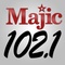 Majic 102.1 - KMJQ Logo