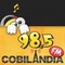 Rádio Cobilândia 98.5 Logo