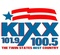 Kixx 100.5/101.9 - WXXK Logo