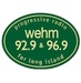 92.9 & 96.9 'EHM - WEHN Logo