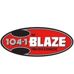 104-1 The Blaze - KIBZ Logo