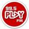 99.5 Play FM - DWRT Logo